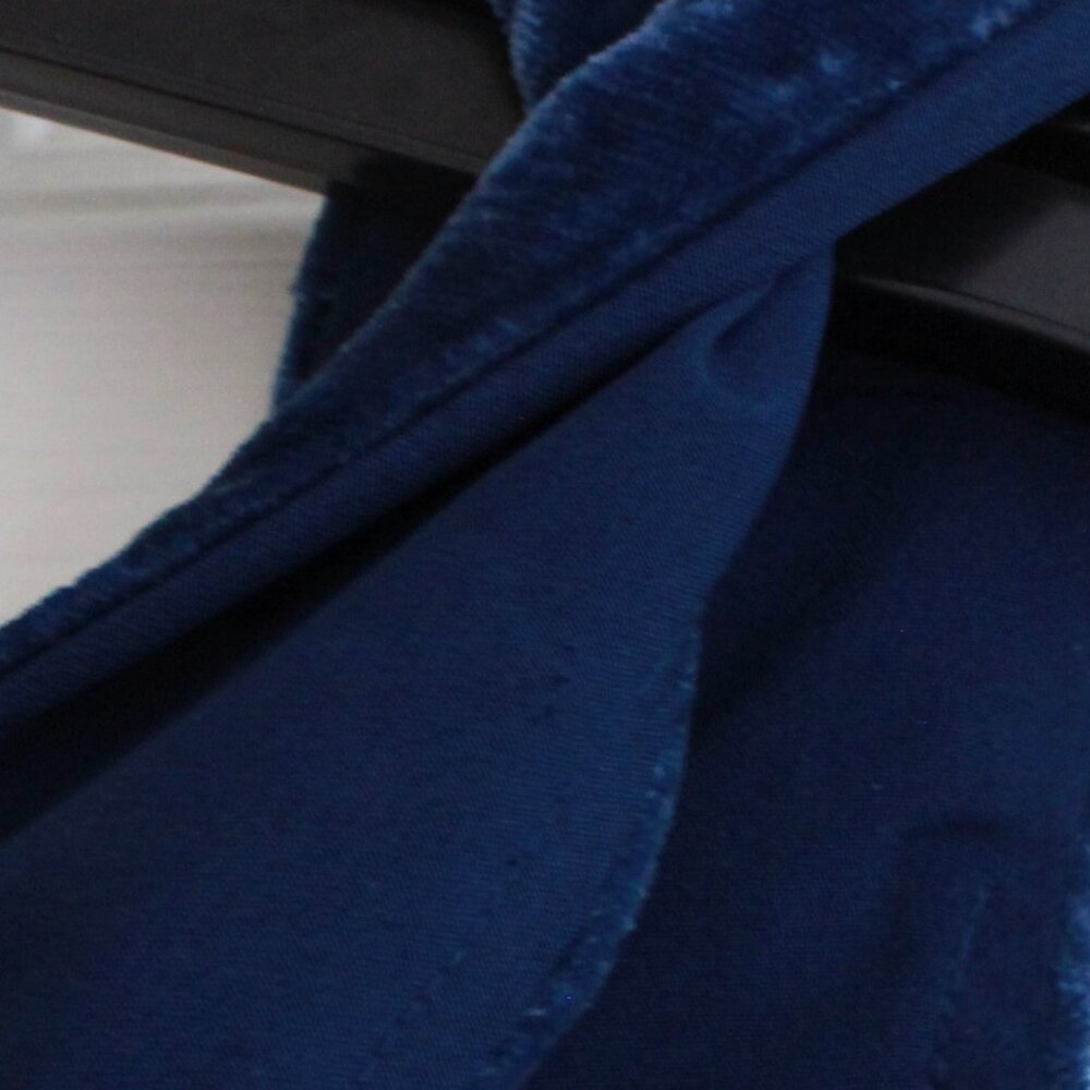 Julia Amory Julia Velvet Wide Leg Pants and Tess Vest Set in Azure Blue - Picture 5 of 16